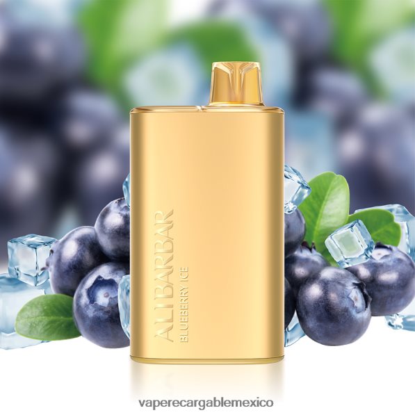 E-Liquid Mexico R02DZ43 Alibarbar Rich 8000 vaporizadores desechables hielo de arándanos