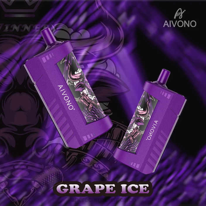 Vape Desechable JZX6125 Aivono AIM WINNER 5000 hielo de uva