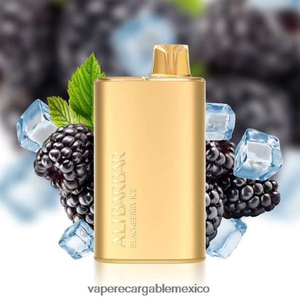 Vape Desechable R02DZ410 Alibarbar Rich 8000 vaporizadores desechables hielo de mora