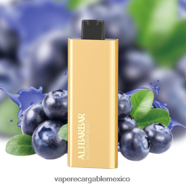 Vape Desechable R02DZ450 Alibarbar Pandora 7000 vaporizadores desechables explosión de arándanos