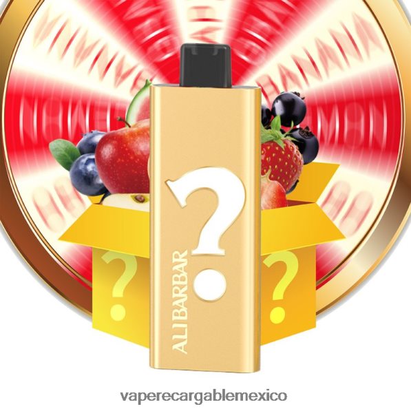 Vape Desechable R02DZ455 Alibarbar Pandora 7000 vaporizadores desechables ruleta de sabores