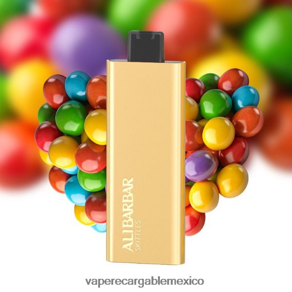 Vape Desechable R02DZ460 Alibarbar Pandora 7000 vaporizadores desechables caramelo arcoiris