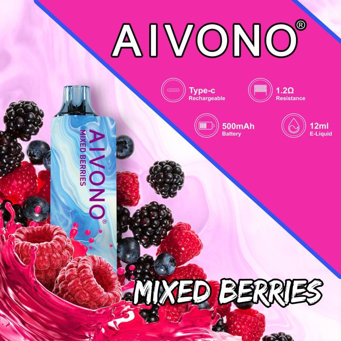 Vape México JZX6111 Aivono AIM GUN 7000 bayas mixtas