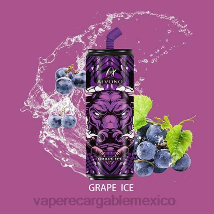 Vape México JZX6121 Aivono AIM WINNER 6000 botellas de coca cola hielo de uva