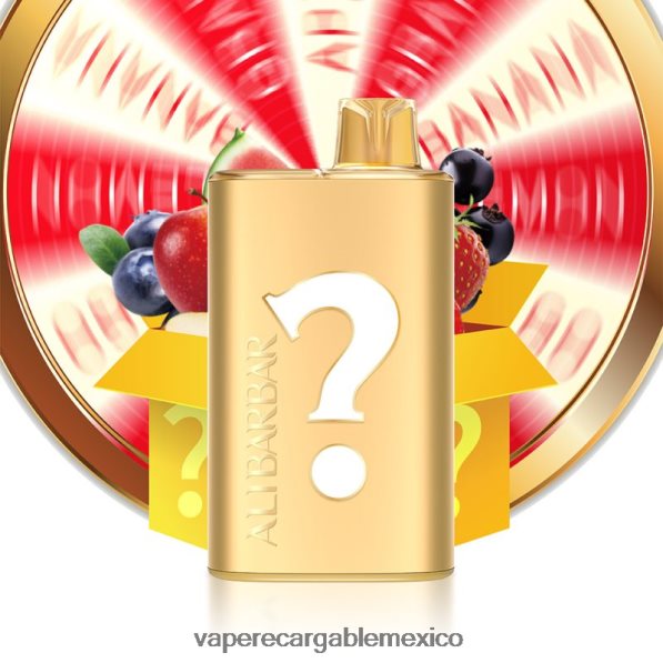 Vape México R02DZ41 Alibarbar Rich 8000 vaporizadores desechables ruleta de sabores