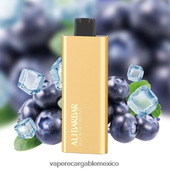 Vape México R02DZ451 Alibarbar Pandora 7000 vaporizadores desechables brisa de arándanos