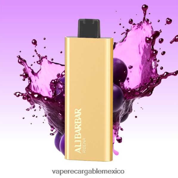 Vape México R02DZ461 Alibarbar Pandora 7000 vaporizadores desechables ribena