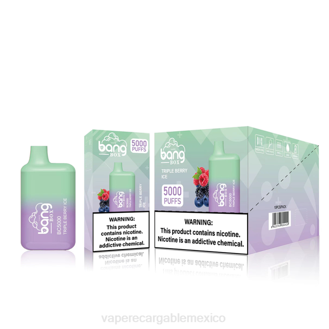 Vape Recargable 82B687 Bang Box bc5000 desechable