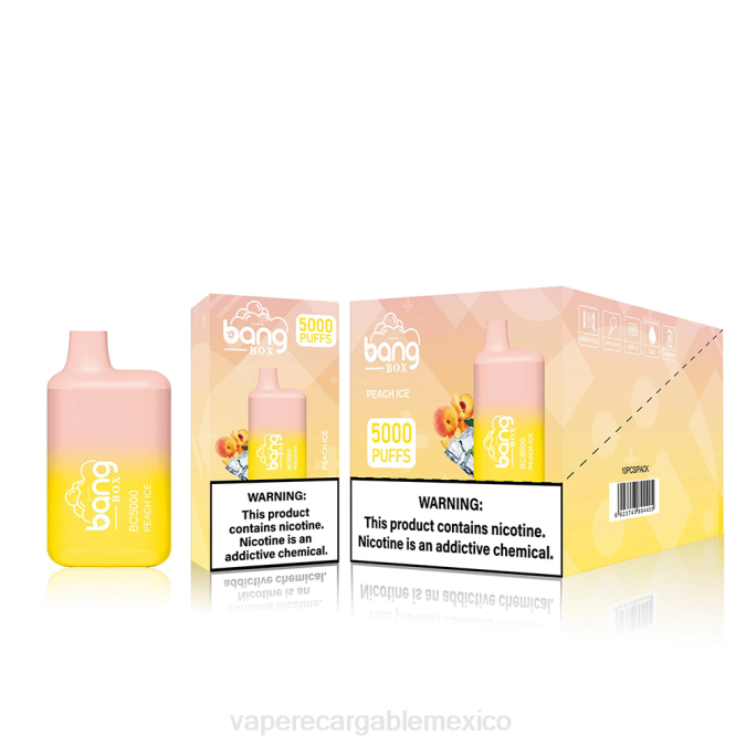 Vape Recargable 82B687 Bang Box bc5000 desechable
