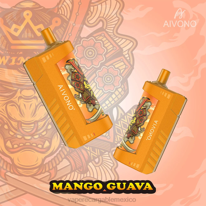 Vape Recargable JZX6127 Aivono AIM WINNER 5000 mango guayaba