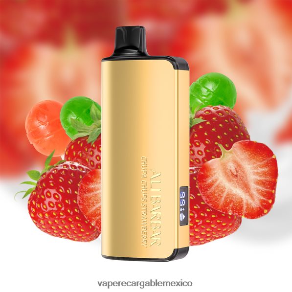 Vape Recargable R02DZ417 Alibarbar Ingot 9000 vaporizadores desechables chupa chups fresa