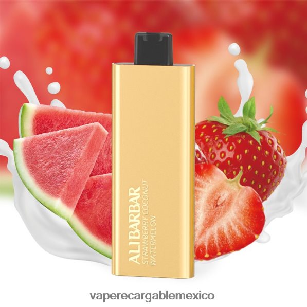 Vape Recargable R02DZ462 Alibarbar Pandora 7000 vaporizadores desechables sandía coco fresa