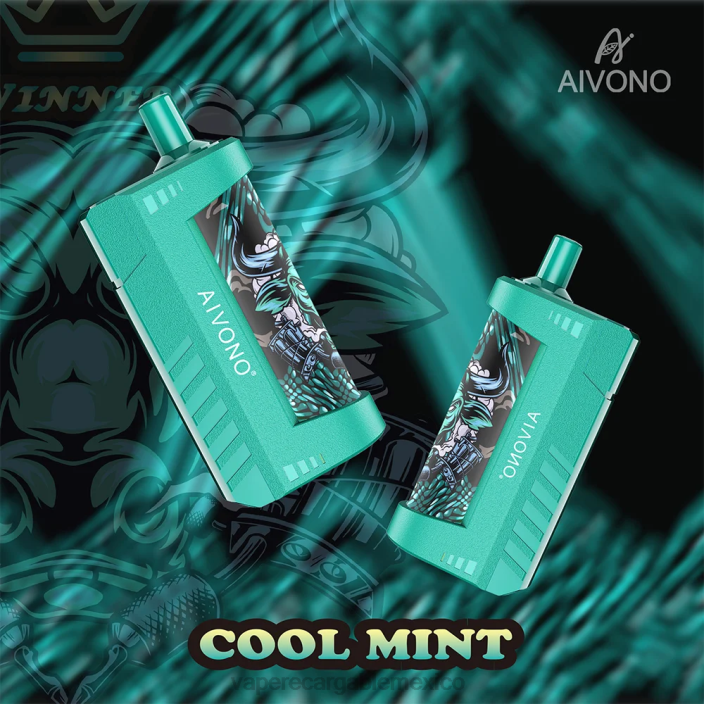Vaper Sin Nicotina JZX6124 Aivono AIM WINNER 5000 menta fresca