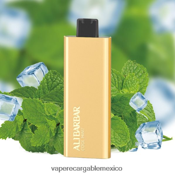 Vaper Sin Nicotina R02DZ454 Alibarbar Pandora 7000 vaporizadores desechables menta fresca