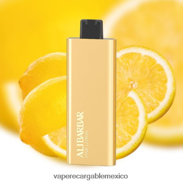 Vaper Sin Nicotina R02DZ459 Alibarbar Pandora 7000 vaporizadores desechables limon rosa