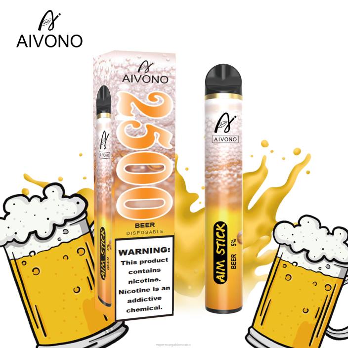 E-Liquid Mexico JZX6148 Aivono AIM STICK 2500 cerveza