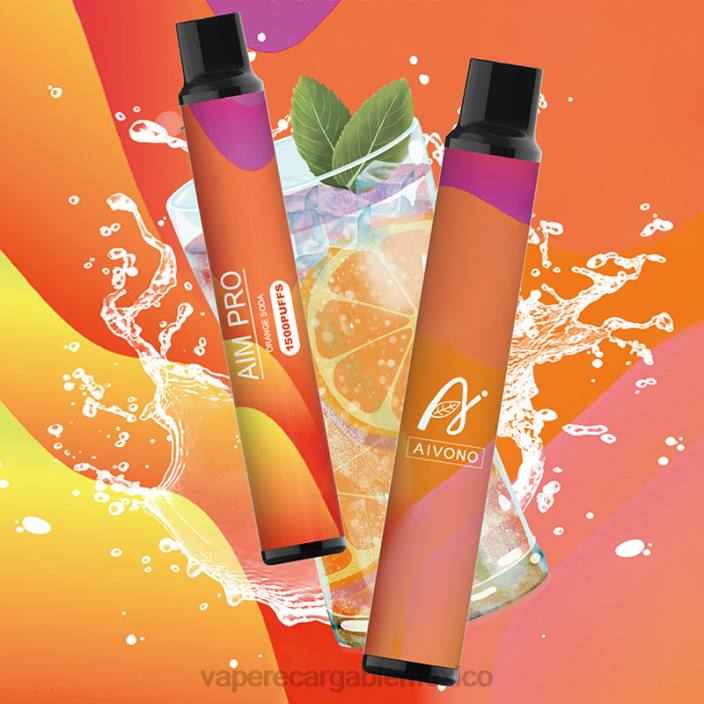 Vape Desechable JZX6165 Aivono AIM PRO 1500 refresco de naranja