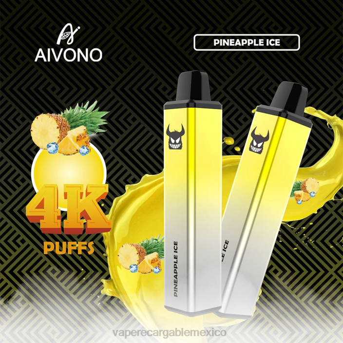 Vape Desechable JZX6255 Aivono AIM FREAK 4000 hielo de piña