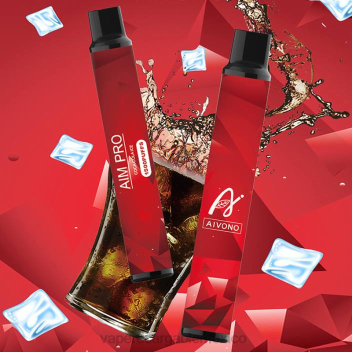 Vape Recargable JZX6167 Aivono AIM PRO 1500 hielo de coca cola
