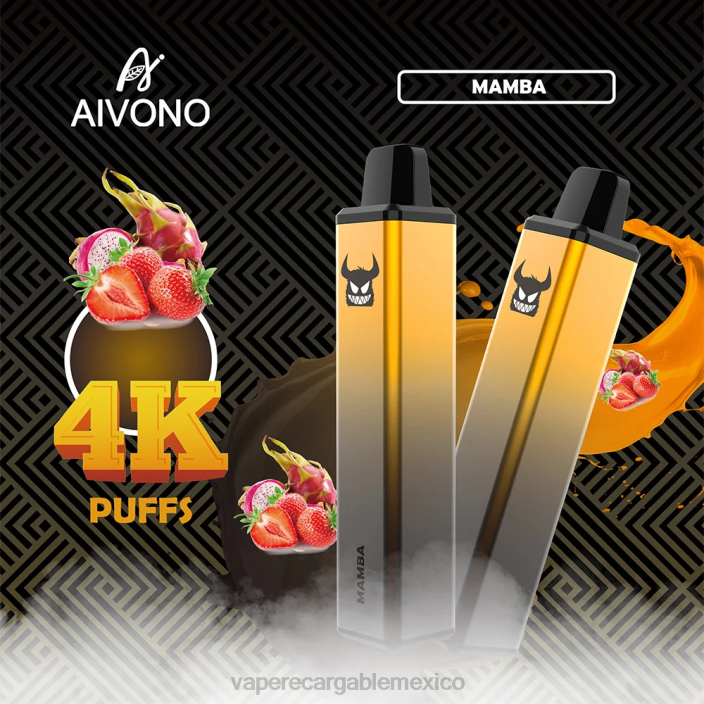 Vape Recargable JZX6252 Aivono AIM FREAK 4000 manba