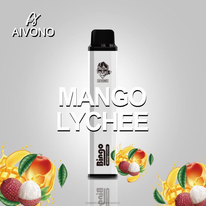 Vaper Sin Nicotina JZX6139 Aivono AIM BINGO 4000 lichi de mango