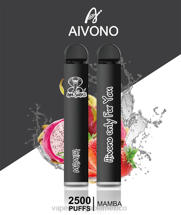 Vaper Sin Nicotina JZX6309 Aivono AIM SNAKE 2500 tipo de serpiente venenosa